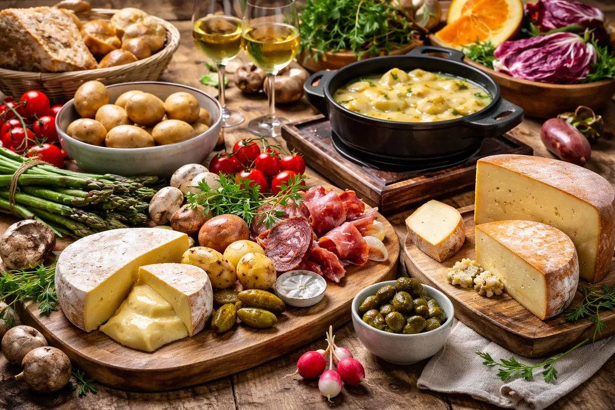 Comment préparer un repas savoyard en utilisant des produits de saison