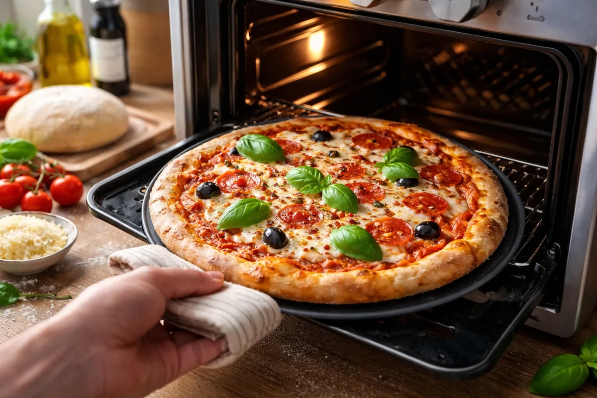 Comment réussir la cuisson d'une pizza maison avec un four électrique