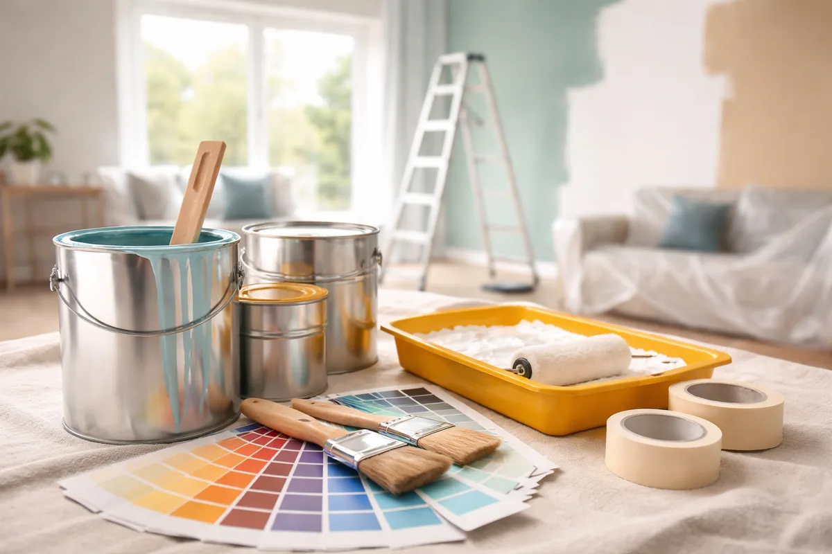 L'art du choix de la peinture pour votre rénovation